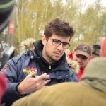 V Boudách burácely traktory. Jezdec Dakaru Martin Macík rozdával úsměvy a podpisy