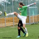 Exligový Martin Šlapák v dresu Čížové poprvé skóroval