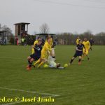 Derby u dna tabulky vyhrála Želeč brankou z penalty
