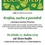 Zelená středa bude o tématu současnosti – krajině, suchu a povodních