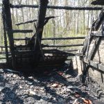Velký požár střechy v Kostelci nad Vltavou likvidovalo osm jednotek hasičů