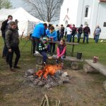 Na Magdaléně u Jistebnice se protestovalo proti úložišti