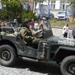 Do Strakonic opět přijela kolona připomínající osvobození