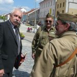 Do Strakonic opět přijela kolona připomínající osvobození