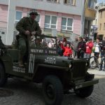 Do Strakonic opět přijela kolona připomínající osvobození