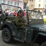 Do Strakonic opět přijela kolona připomínající osvobození