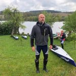 Veslaři se vydali po stopách vorařů, míří po Vltavě z Purkarce do Prahy