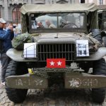 Vzpomínková jízda k osvobození zaplnila prachatické náměstí