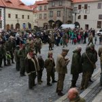 Vzpomínková jízda k osvobození zaplnila prachatické náměstí