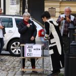 Odpůrců ministryně spravedlnosti a premiéra v Prachaticích přibylo