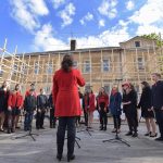 Majálesový program odstartovalo ve Vimperku Canto a mladí bubeníci