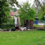 Na Hluboké shořel oblíbený stánek se zmrzlinou, škoda šplhá přes milion