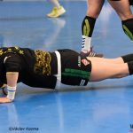 Jan Řehtačka Zborník zahrnul házenkářky květinami