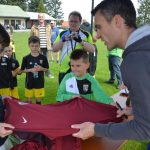David Lafata navštívil Sedlici, zahrál si i proti místním žákům