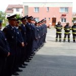 Na táborské stanici profesionálních hasičů slavnostně otevřeli nové výjezdové garáže