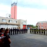 Na táborské stanici profesionálních hasičů slavnostně otevřeli nové výjezdové garáže