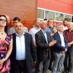 Na táborské stanici profesionálních hasičů slavnostně otevřeli nové výjezdové garáže