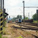 Poprask na ražickém nádraží. Oslavy obce a dráhy zahájil příjezd parní lokomotivy