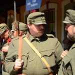 Poprask na ražickém nádraží. Oslavy obce a dráhy zahájil příjezd parní lokomotivy