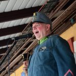 Poprask na ražickém nádraží. Oslavy obce a dráhy zahájil příjezd parní lokomotivy