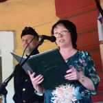 Poprask na ražickém nádraží. Oslavy obce a dráhy zahájil příjezd parní lokomotivy