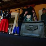 Poprask na ražickém nádraží. Oslavy obce a dráhy zahájil příjezd parní lokomotivy