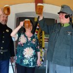 Poprask na ražickém nádraží. Oslavy obce a dráhy zahájil příjezd parní lokomotivy