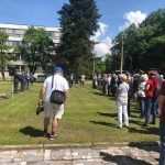 Piloti armádního stíhacího pluku zavzpomínali v Plané, nad letištěm proletěly Alcy