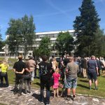 Piloti armádního stíhacího pluku zavzpomínali v Plané, nad letištěm proletěly Alcy