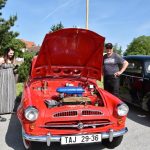 Milovníci techniky obdivovali ve Slapech historická auta, motorky i stabilní motor
