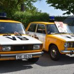 Milovníci techniky obdivovali ve Slapech historická auta, motorky i stabilní motor