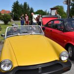 Milovníci techniky obdivovali ve Slapech historická auta, motorky i stabilní motor