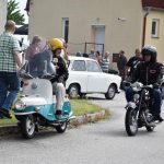 Milovníci techniky obdivovali ve Slapech historická auta, motorky i stabilní motor