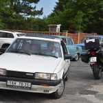 Milovníci techniky obdivovali ve Slapech historická auta, motorky i stabilní motor
