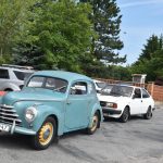 Milovníci techniky obdivovali ve Slapech historická auta, motorky i stabilní motor