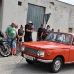Milovníci techniky obdivovali ve Slapech historická auta, motorky i stabilní motor
