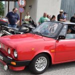 Milovníci techniky obdivovali ve Slapech historická auta, motorky i stabilní motor