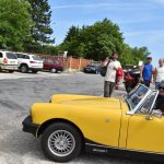 Milovníci techniky obdivovali ve Slapech historická auta, motorky i stabilní motor