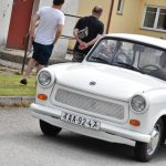 Milovníci techniky obdivovali ve Slapech historická auta, motorky i stabilní motor