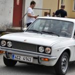 Milovníci techniky obdivovali ve Slapech historická auta, motorky i stabilní motor