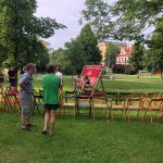 Debatu o změnách v českobudějovickém parku Dukelská provázely ostré výměny názorů
