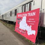 Do Budějovic zavítal Revolution train, jeho silný příběh má varovat mládež před drogami