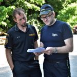 Záchranáři zasahovali u simulované nehody autobusu