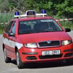 Záchranáři zasahovali u simulované nehody autobusu