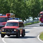 Záchranáři zasahovali u simulované nehody autobusu