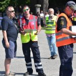 Záchranáři zasahovali u simulované nehody autobusu