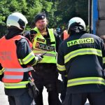 Záchranáři zasahovali u simulované nehody autobusu