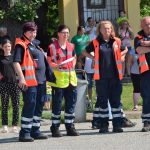 Záchranáři zasahovali u simulované nehody autobusu