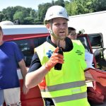 Záchranáři zasahovali u simulované nehody autobusu