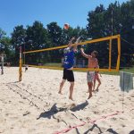 Na Hluboké proběhlo republikové klání hasičů v beachvolejbalu